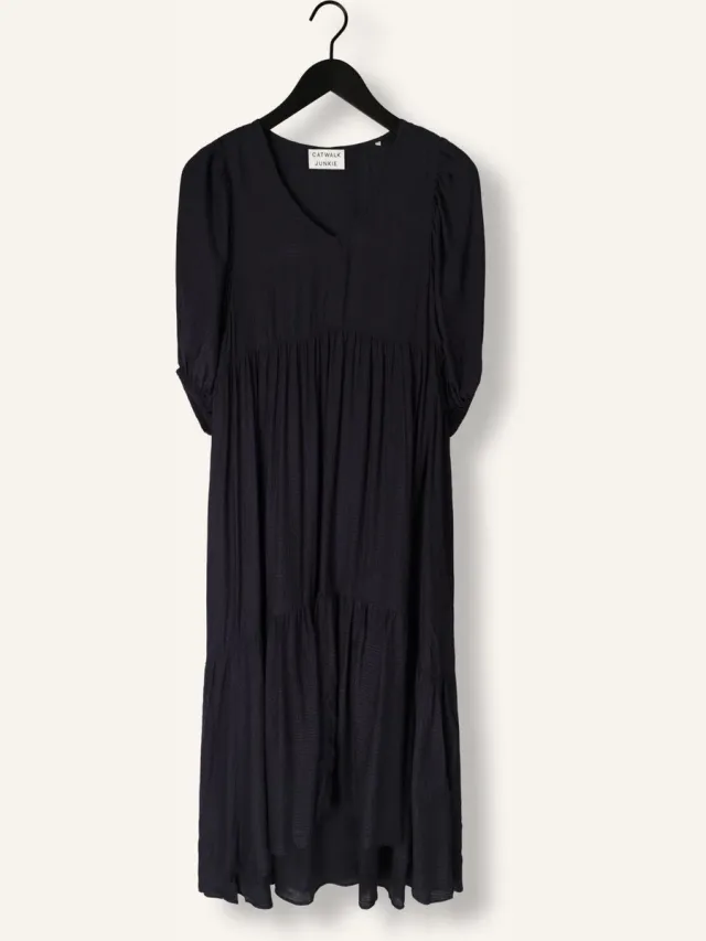 Catwalk Junkie Tiered Maxi Dress Tiered Maxi Dress Dames - Jurk - Grijs