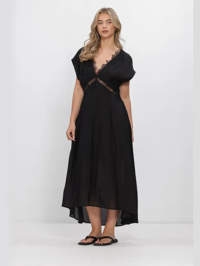 COPENHAGEN MUSE Dames Jurken Cmmolly-dress 207366 - Zwart