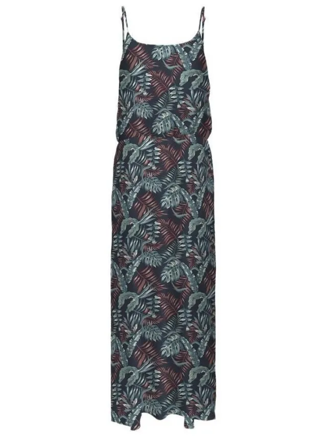 Only Lange Jurk Only Selina Blauw