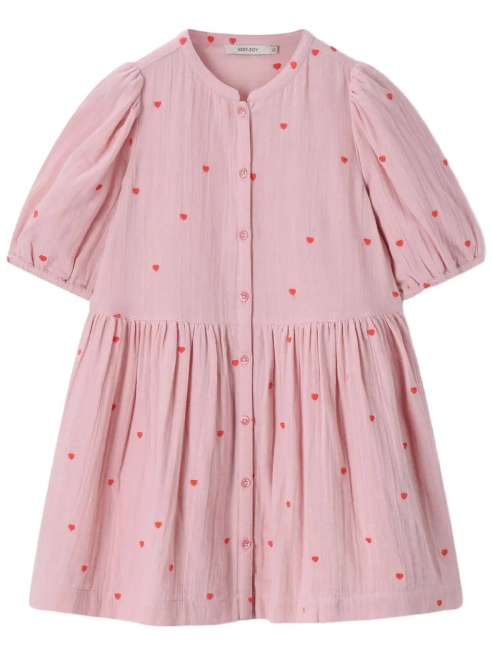 Sissy-Boy blousejurk met hartjes roze, foto 3