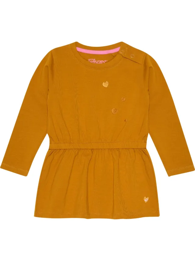 4President Meisjes jurk - Yellow - Meisjes jurken