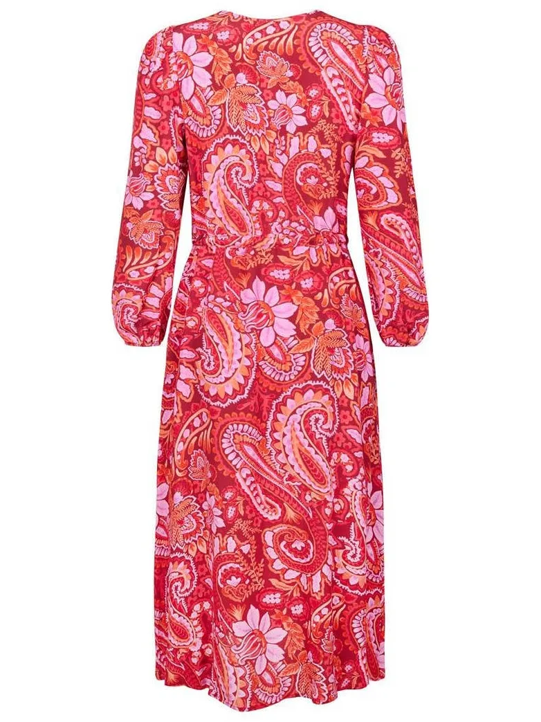Miss Etam blouse rood/roze, foto 2