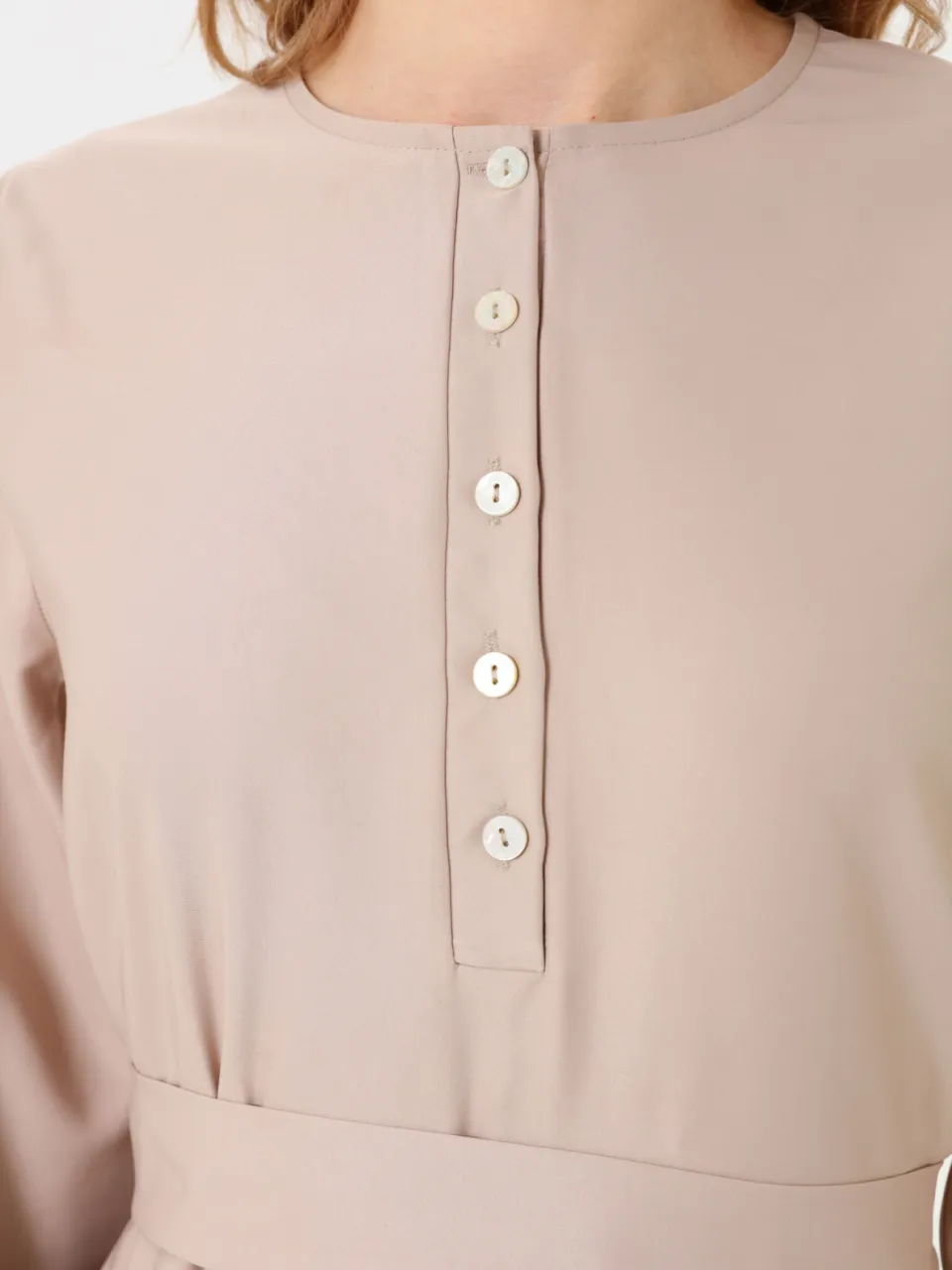 Modest Dress Refka camel, foto 2