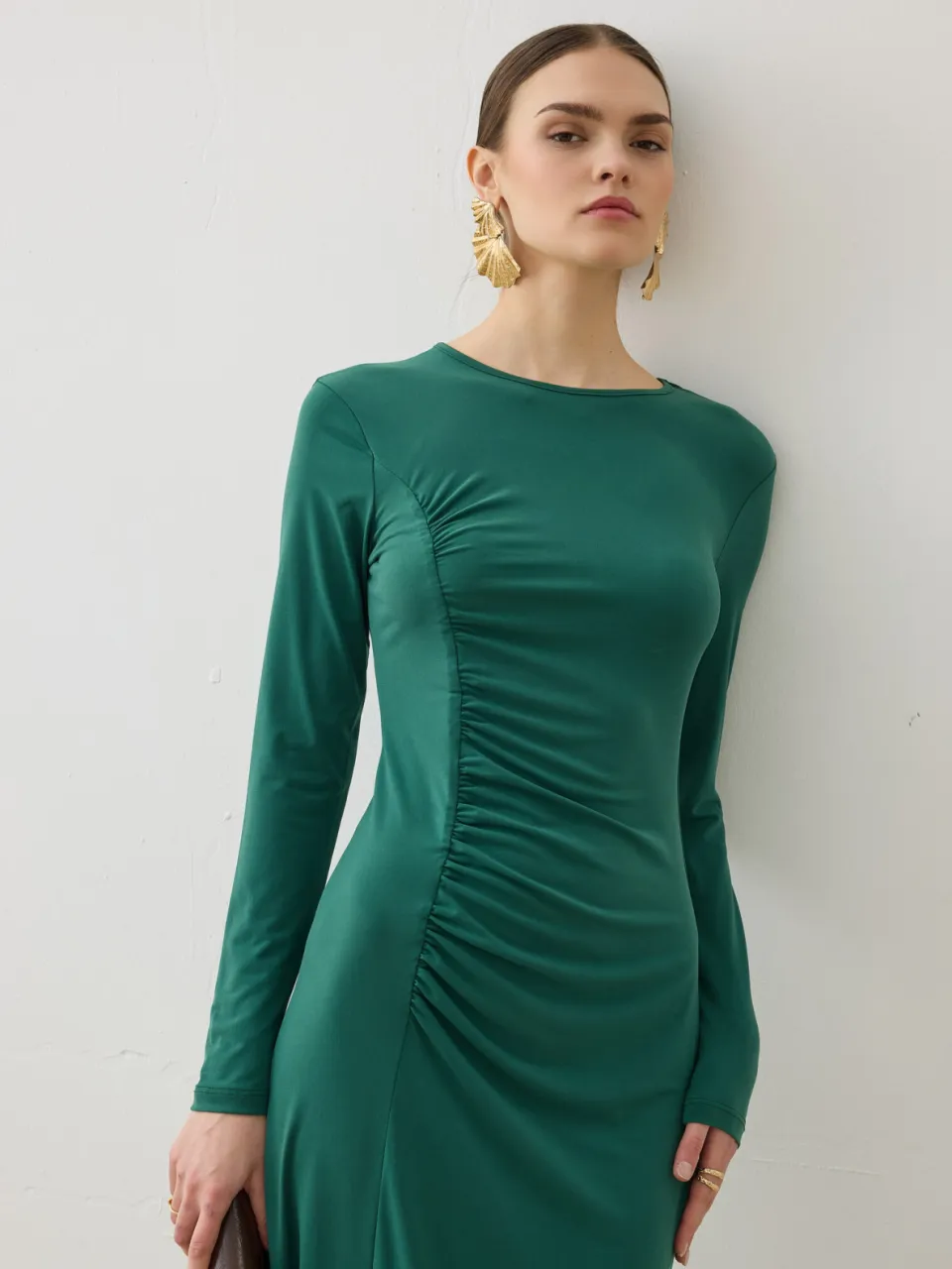 Modest Dress Refka smaragd, foto 2