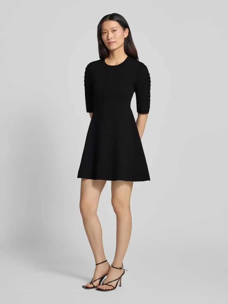 Liu Jo Mini-jurk van viscosemix model 'Abito Maglia' zwart, foto 3