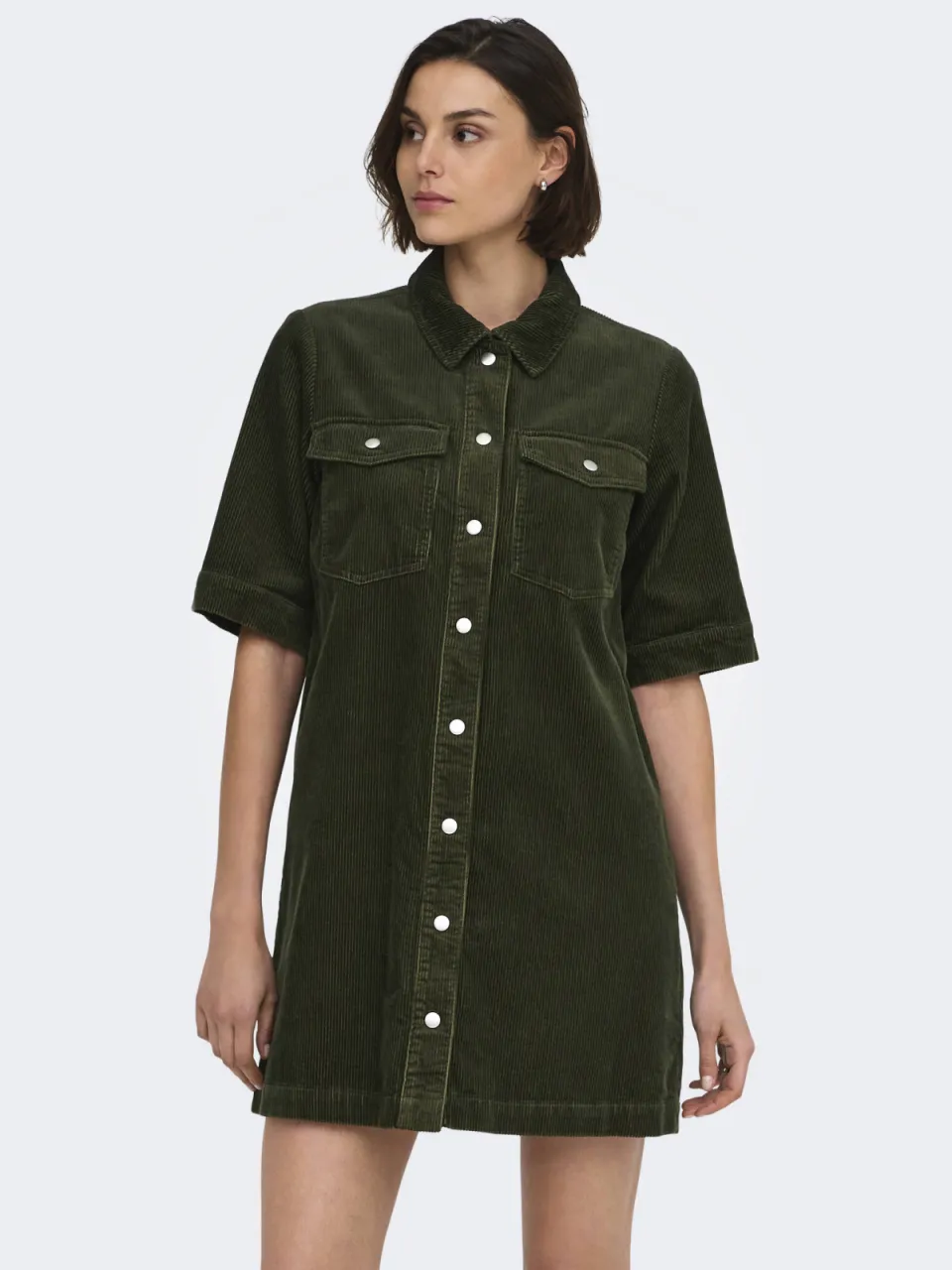JDY corduroy blousejurk - groen