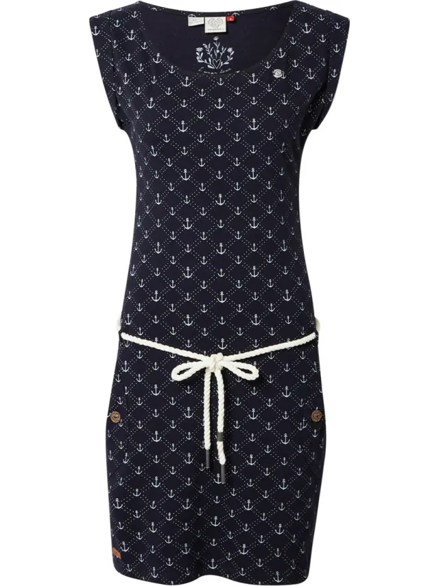 Ragwear zomerjurk marina Lichtgrijs-S (36)