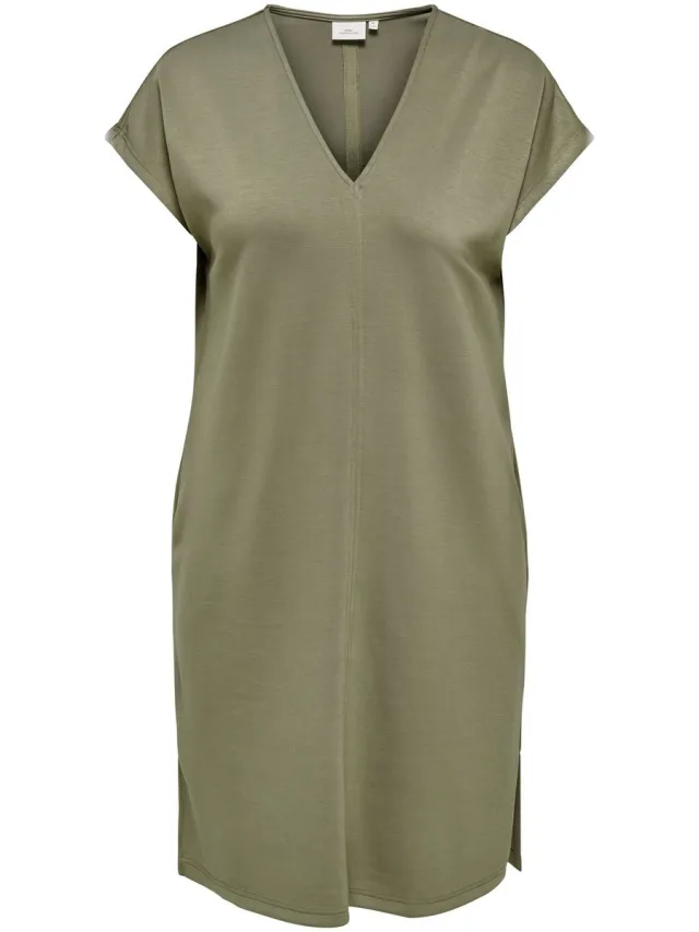 Only Carmakoma Jurk CARLISE Midi-jurk Mermaid