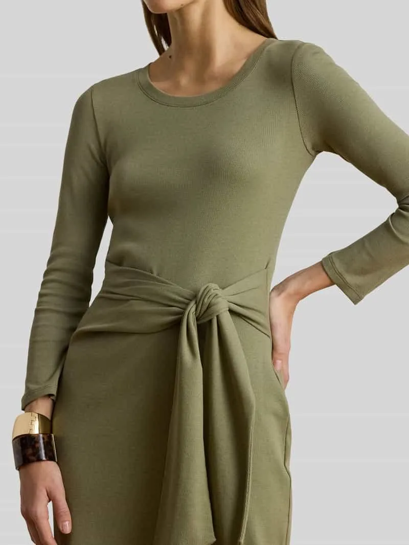 Lauren Ralph Lauren IMALAH jurk kaki, foto 4