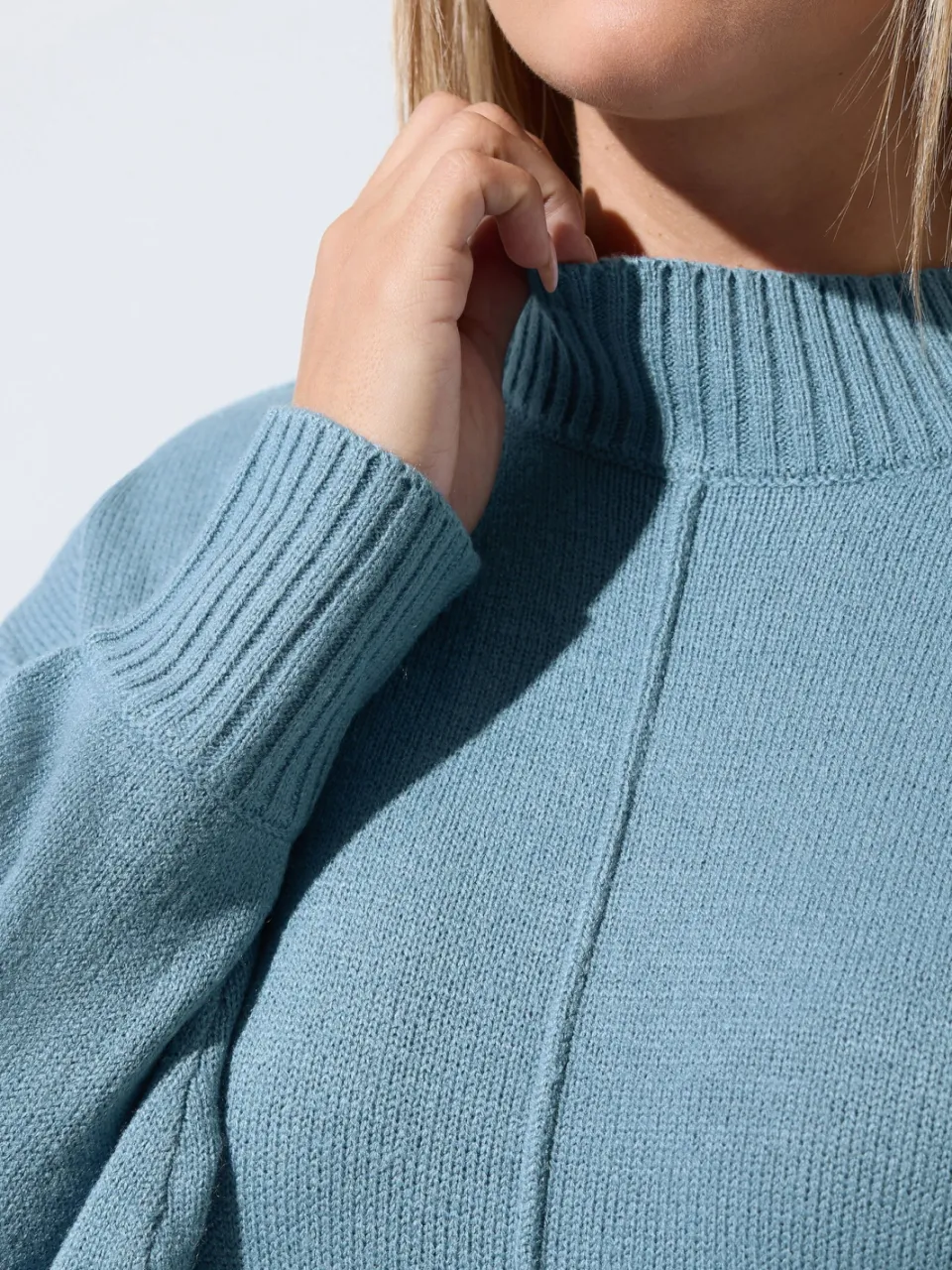Limited Collection Blauwe Oversized Truijurk-52, foto 5