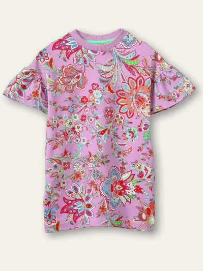 Oilily Digi sweat jurk veelkleurig, foto 2