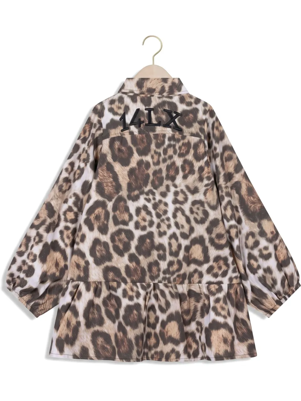 ALIX MINI Meisjes Jurken Jaguar Dress - Beige, foto 2