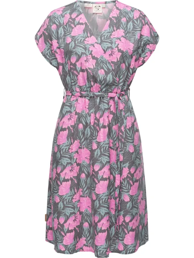 Ragwear Dames zomerjurk Selyma Organic Grijs