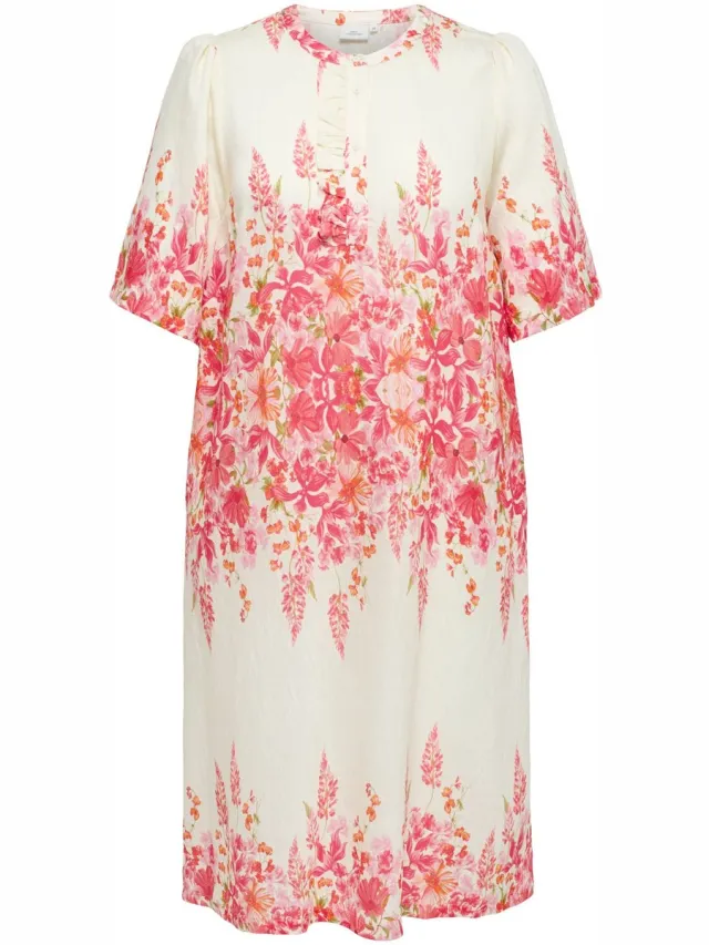 Only Carmakoma Jurk CARVEVA Midi-jurk Birch 1