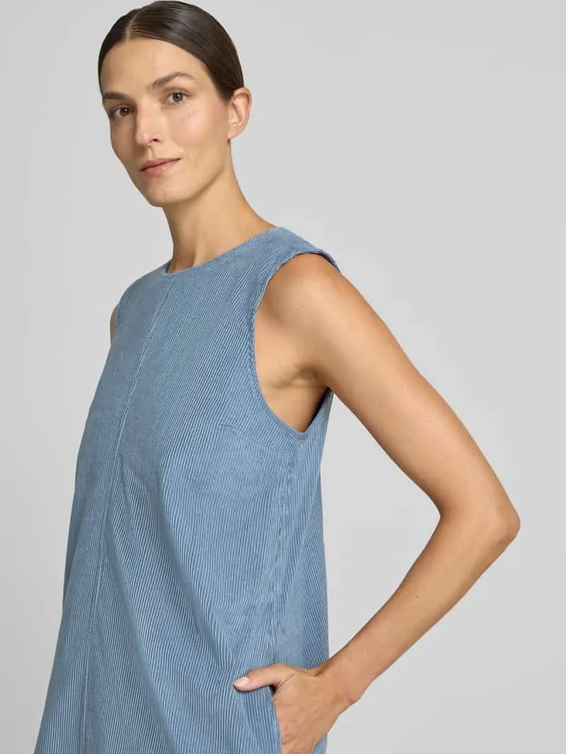ARMEDANGELS Regular fit vrijetijdsjurk van katoenmix model 'CORDUROY' rookblauw, foto 4