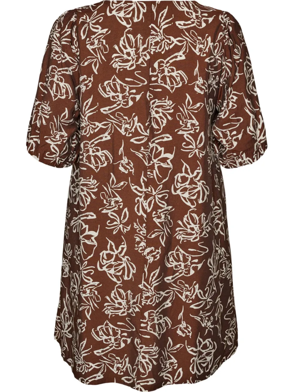 Zizzi A-lijn jurk Plus Size met print - bruin, foto 6