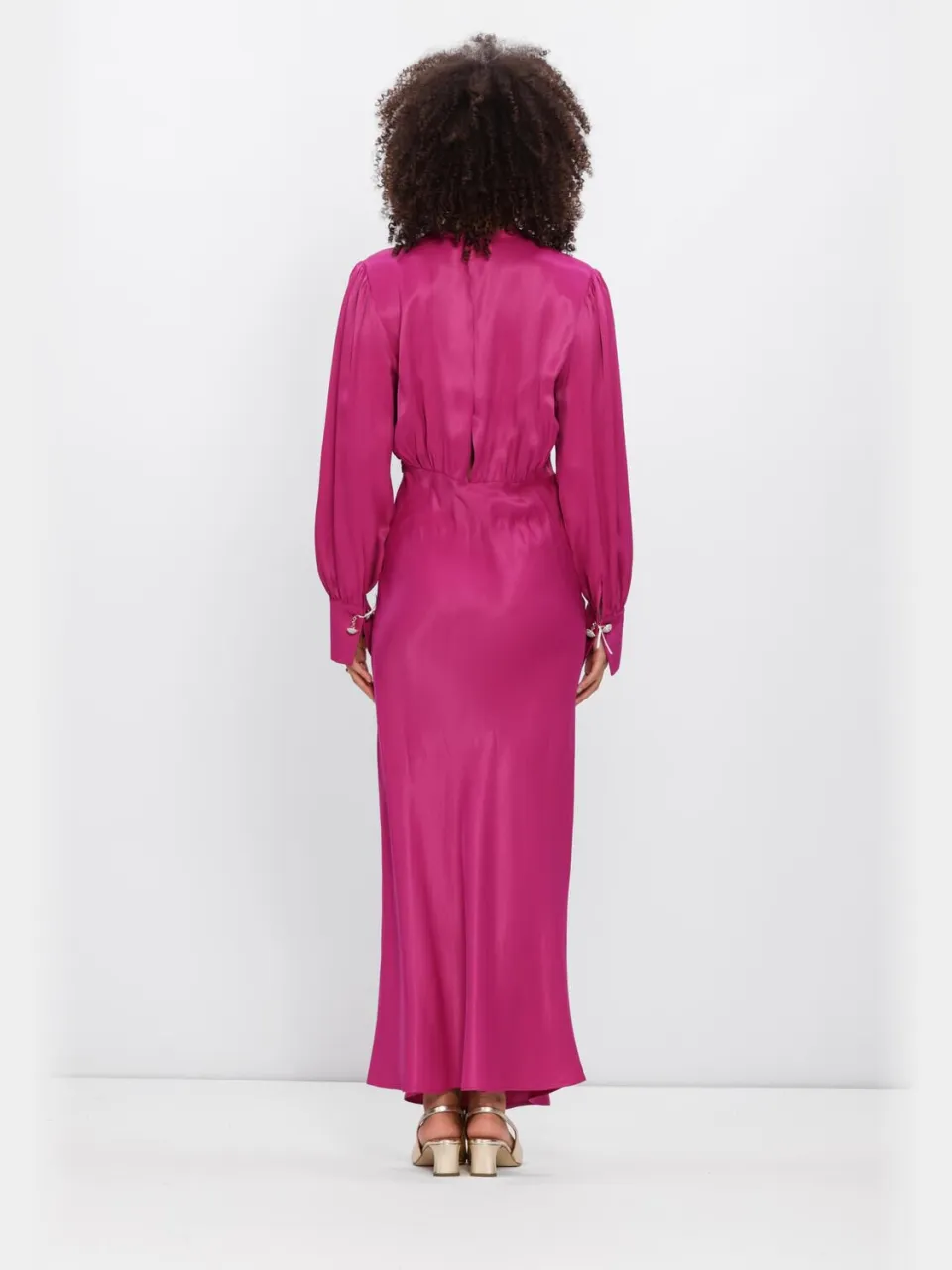 TWINSET MILANO Dames Jurken 261tp2761 - Fuchsia, foto 3
