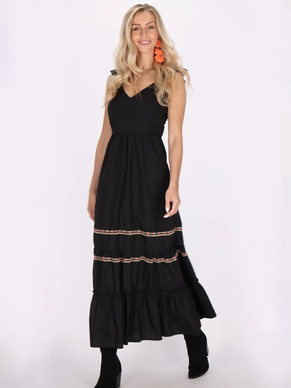 IZIA Jurk Dames zwart