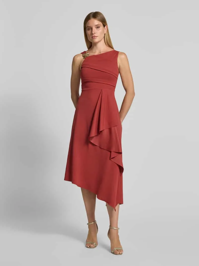Lipsy Midi-jurk met sierdetail Terracotta