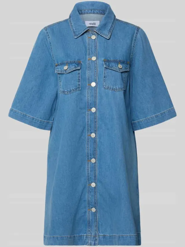 MbyM Denimjurk met borstzakken Model 'Mira', foto 2