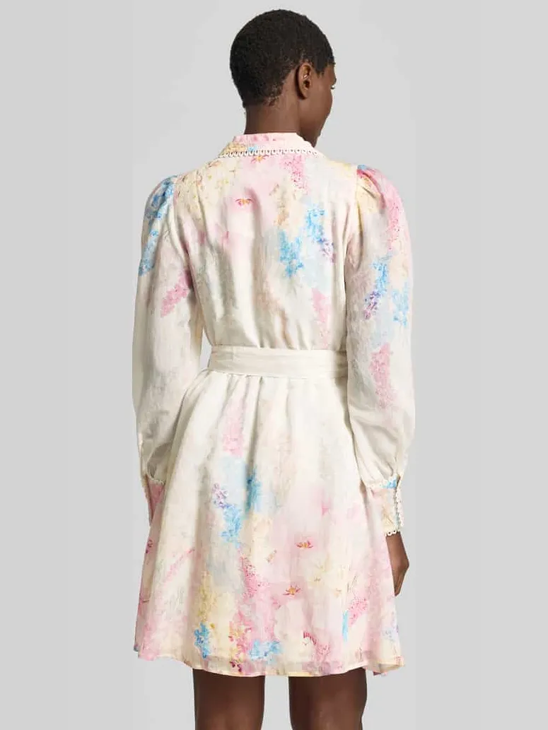 Yas Florence blousejurk multicolor rosé, foto 3