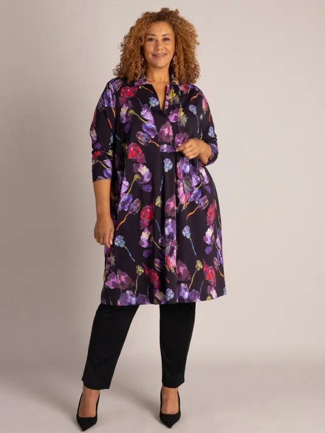 Colletta CLMandy One pieces - Black Multi Colour - maat 0(46)