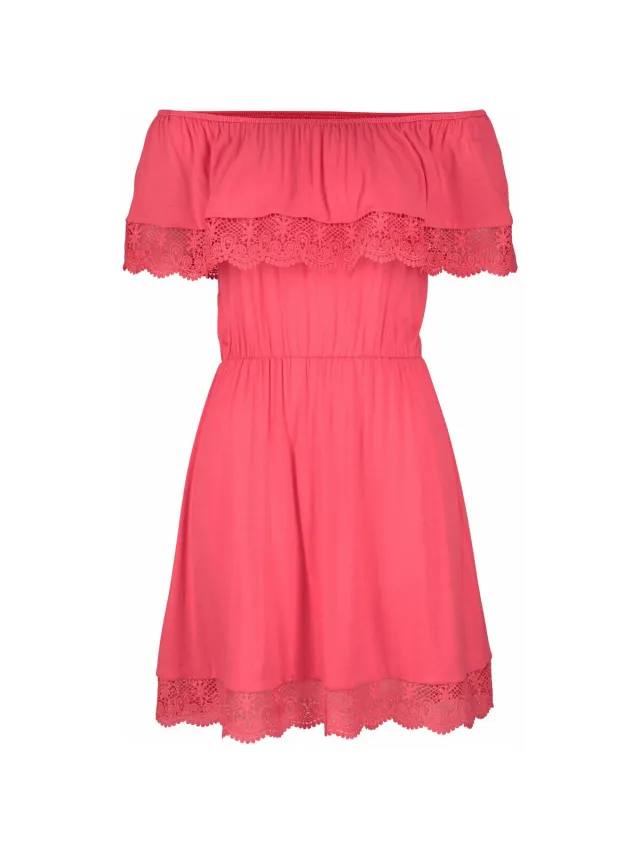 Lascana Jurk Lascana Holly strandjurk Oranje