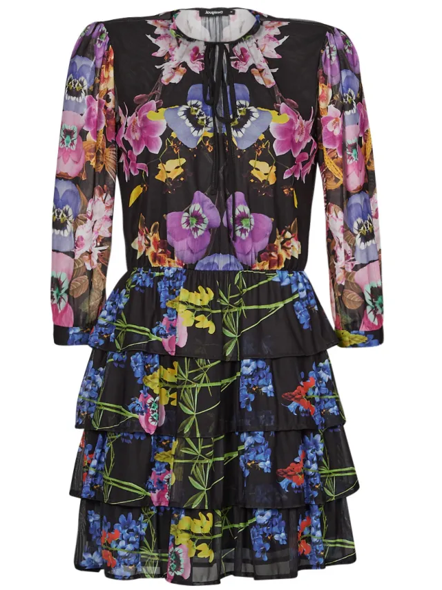 Desigual Korte Jurk Desigual VEST_LYON Multicolour