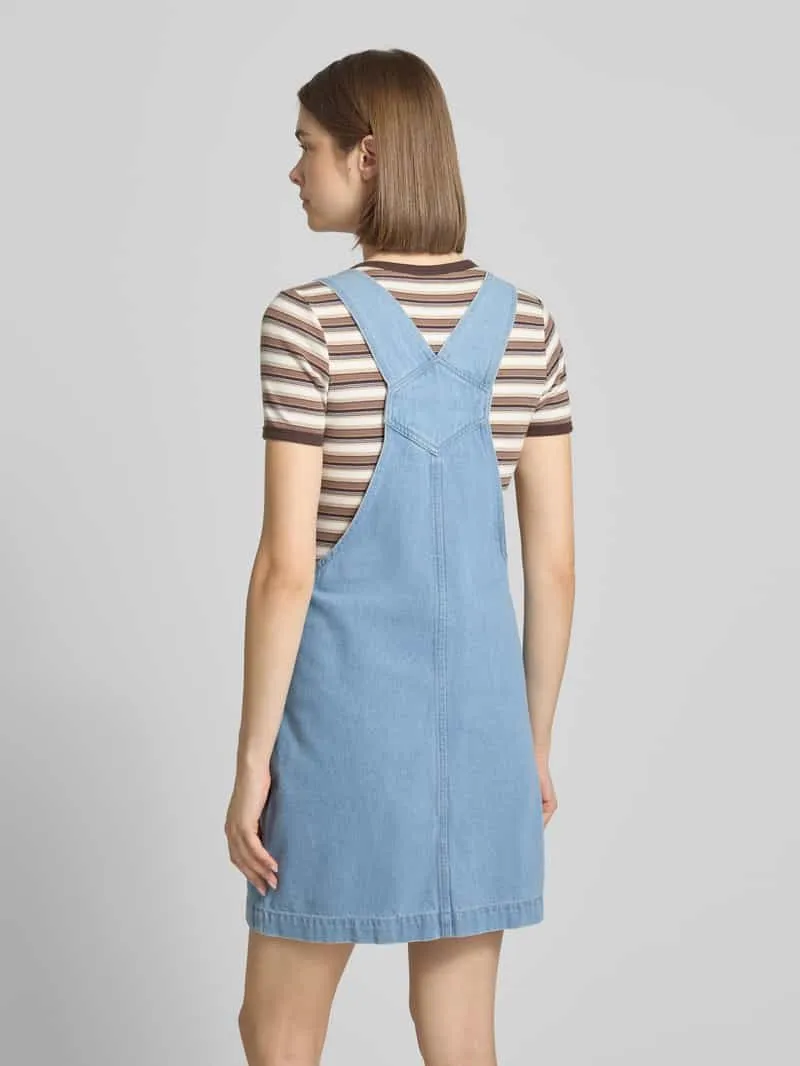 Only A-lijn denimjurk van katoenmix model 'NELLI', foto 3