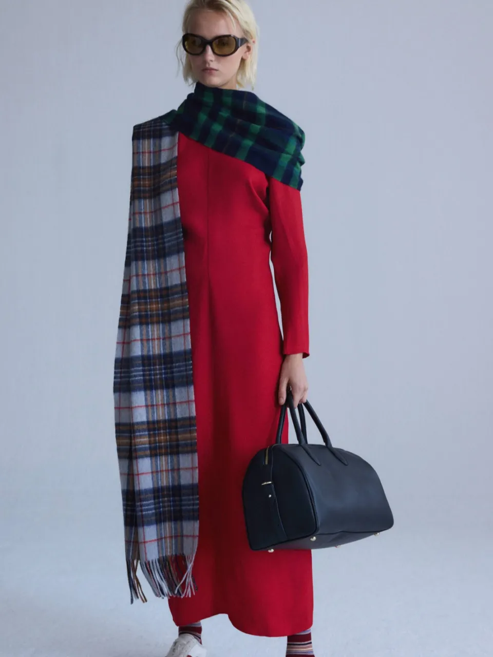 Mango midi jurk - rood