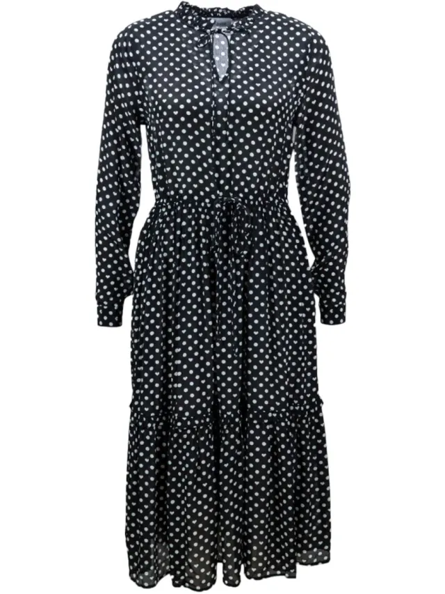 PRINCESS GOES HOLLYWOOD jurk polka dots Zwart
