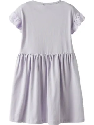 NAME IT KIDS midi jurk lila, foto 2