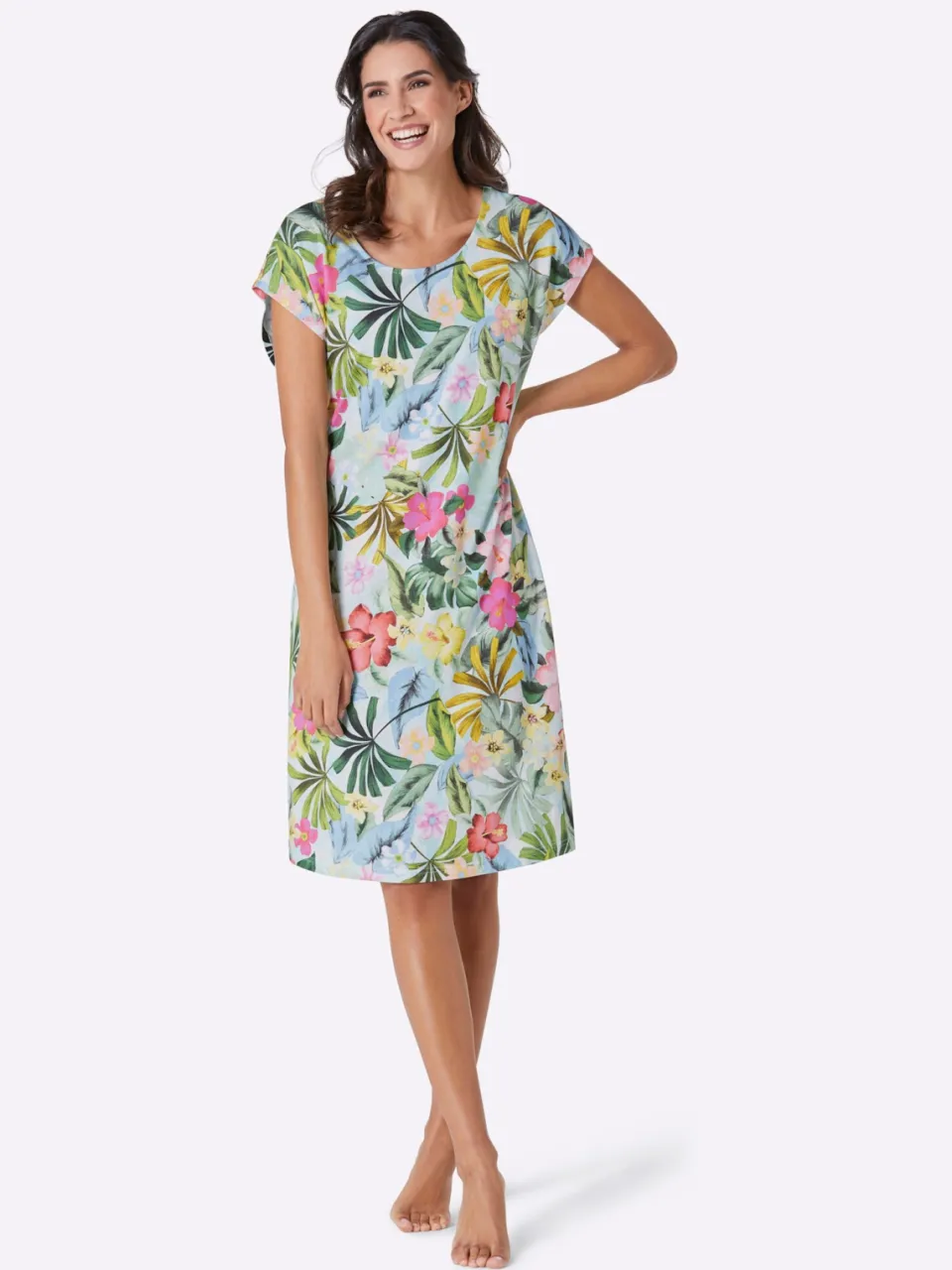 Zomerjurk mint geprint