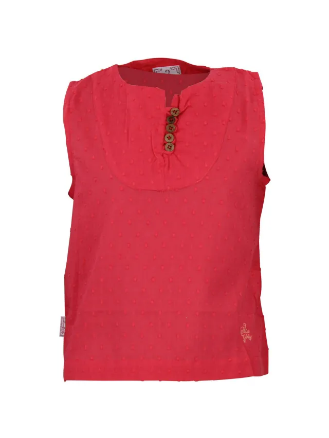 Miss Girly Jurk Miss Girly Tunique fille FLETI Oranje