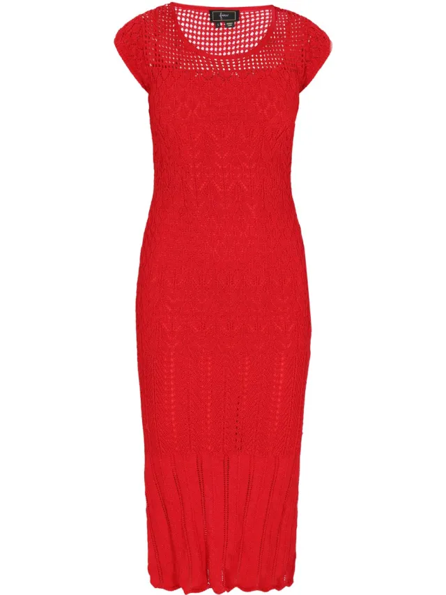 Faina jurk rood