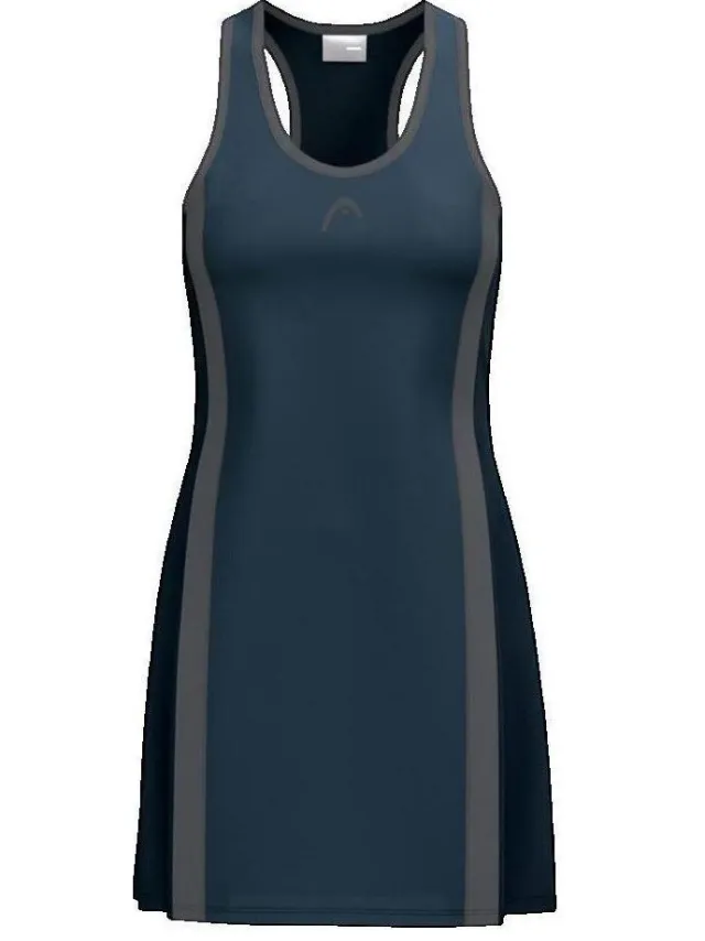 Head Korte Jurk Head Robe Club 25 Bleu Marine Blauw
