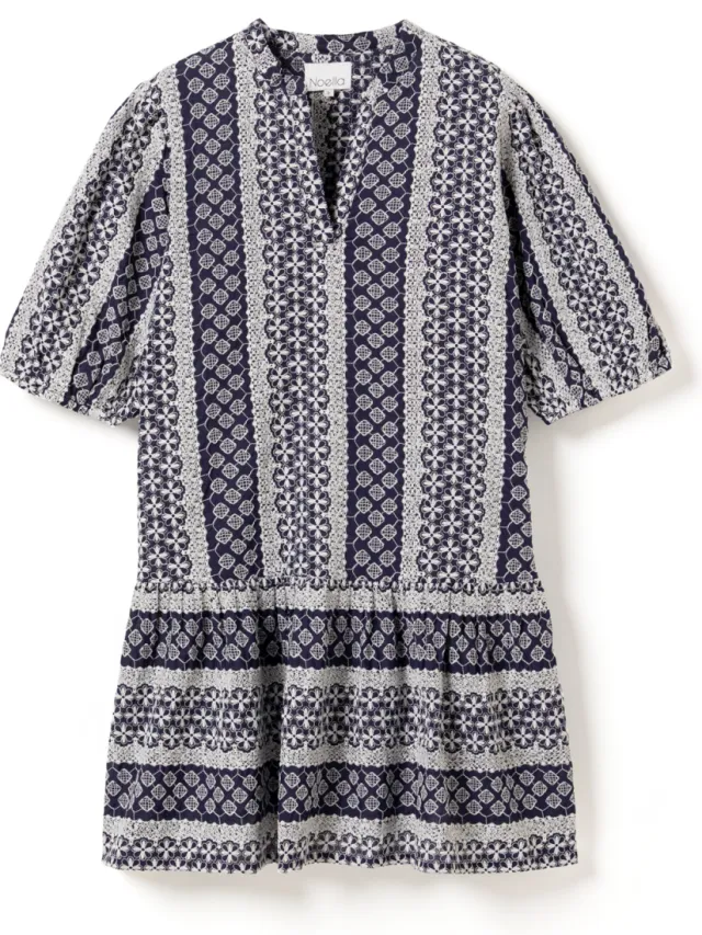 Noella Lillianna Jurk Marineblauw