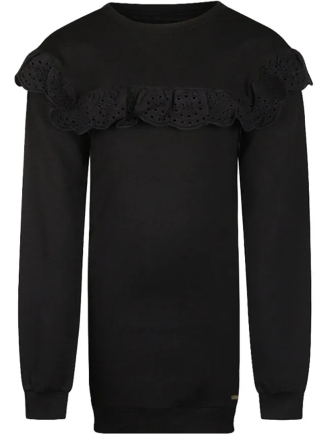 No Way Monday Jurk Black Zwart