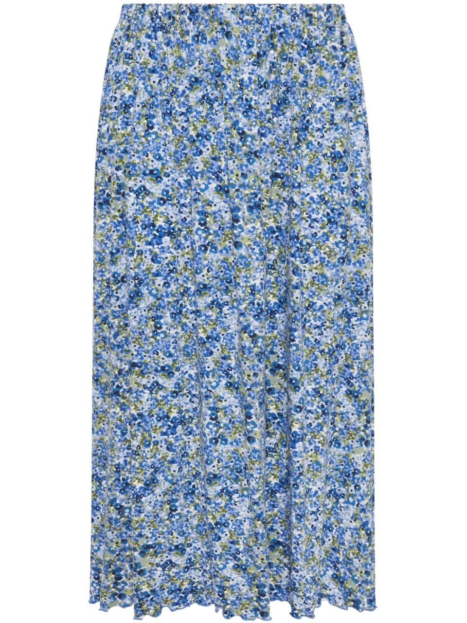 Yours Blauwe Bloemenprint Maxi Rok, foto 2