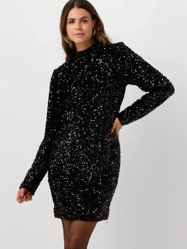 Notre-V Nv-emani Dames - Jurk - Zwart