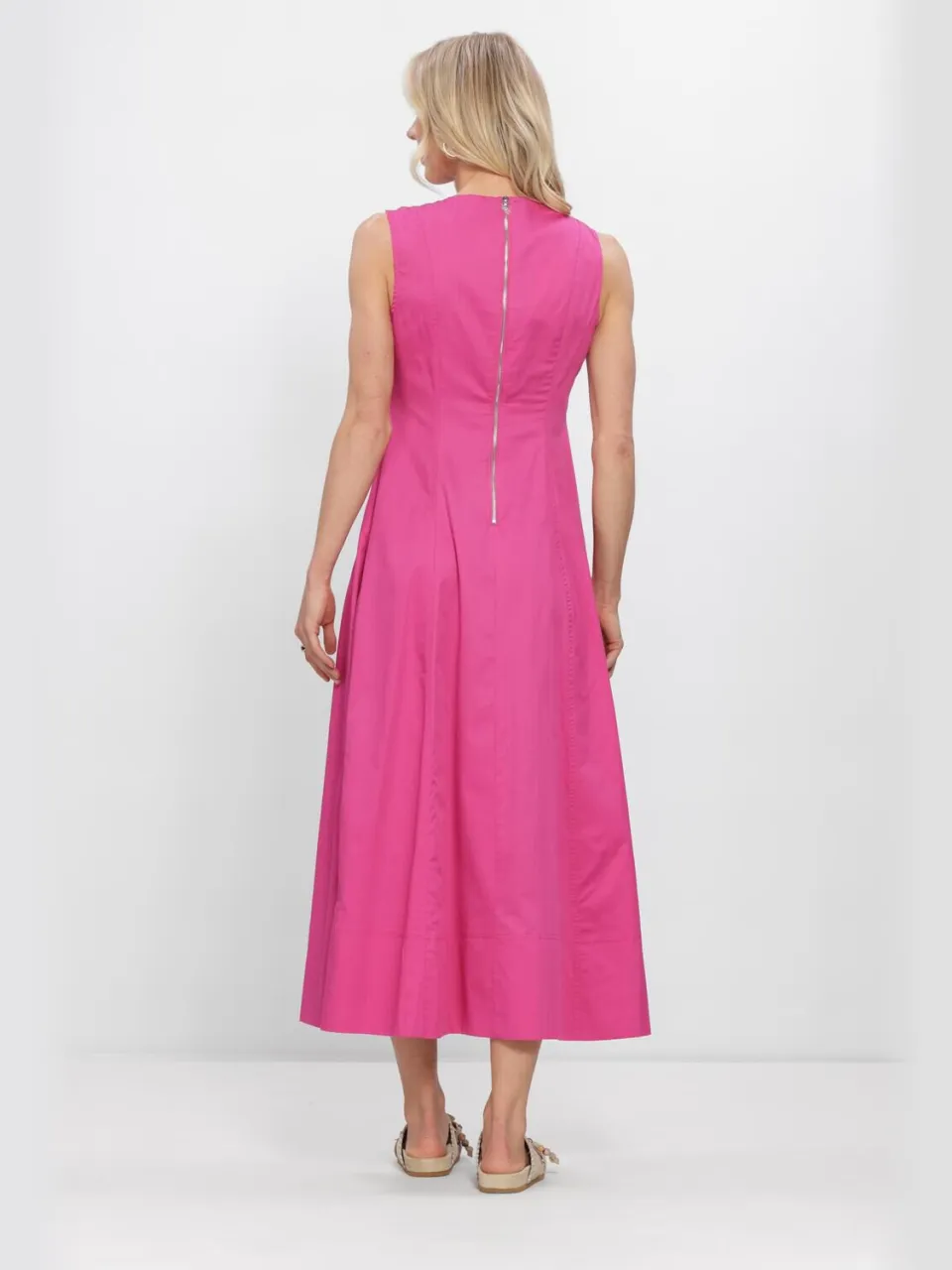 Y.A.S. YAS Dames Jurken Yasverna Sl Long Dress - Roze, foto 3