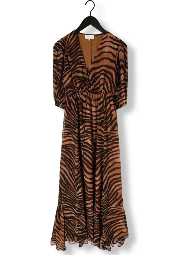 Notre-V Nv-fiore Dames - Jurk - Zwart
