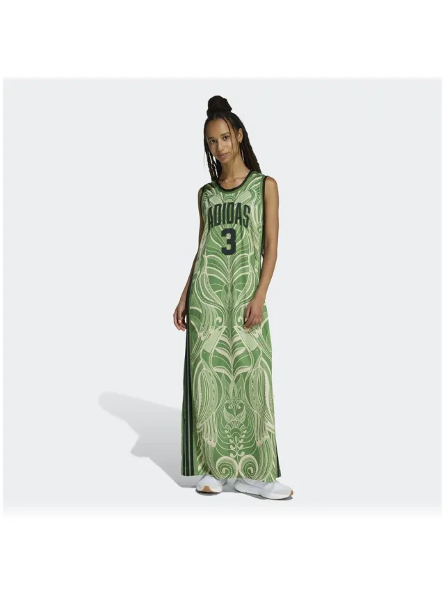Adidas Jurk adidas Farm Groen
