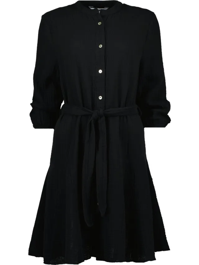 Raizzed Mini Dress SANDY Dames Jurk Deep Black