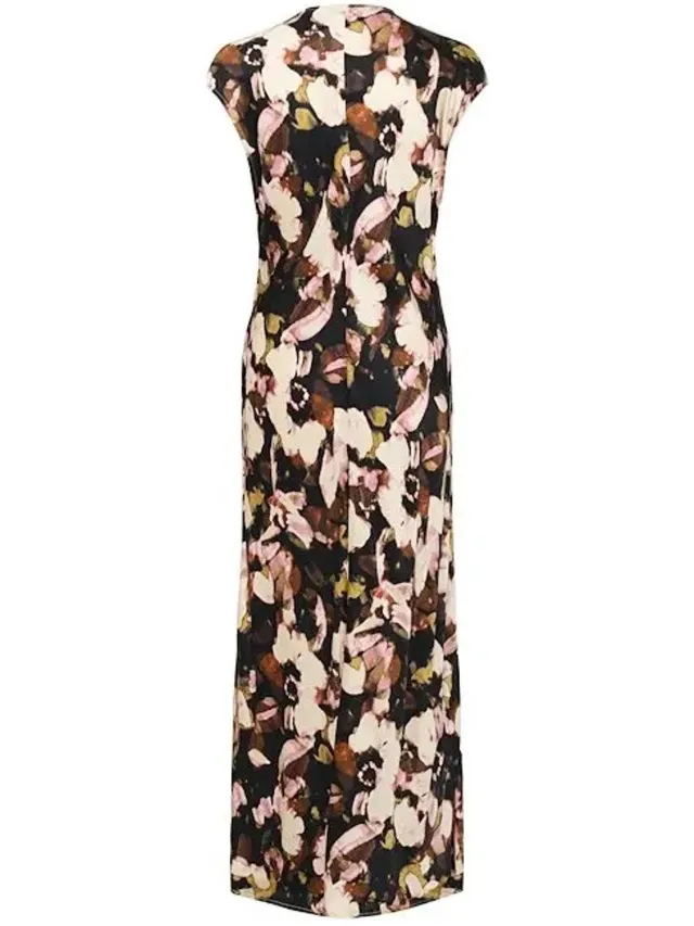 SOAKED IN LUXURY Damesjurk Soaked in Luxury Cinna Liva chocolate autumn leaves