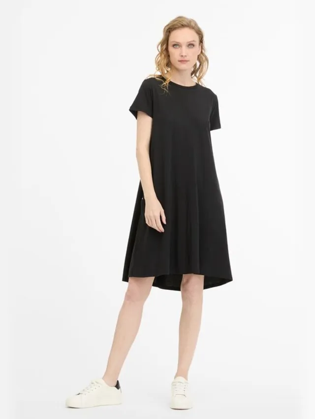 Ragwear Chickie Dames Midi-jurk - zwart