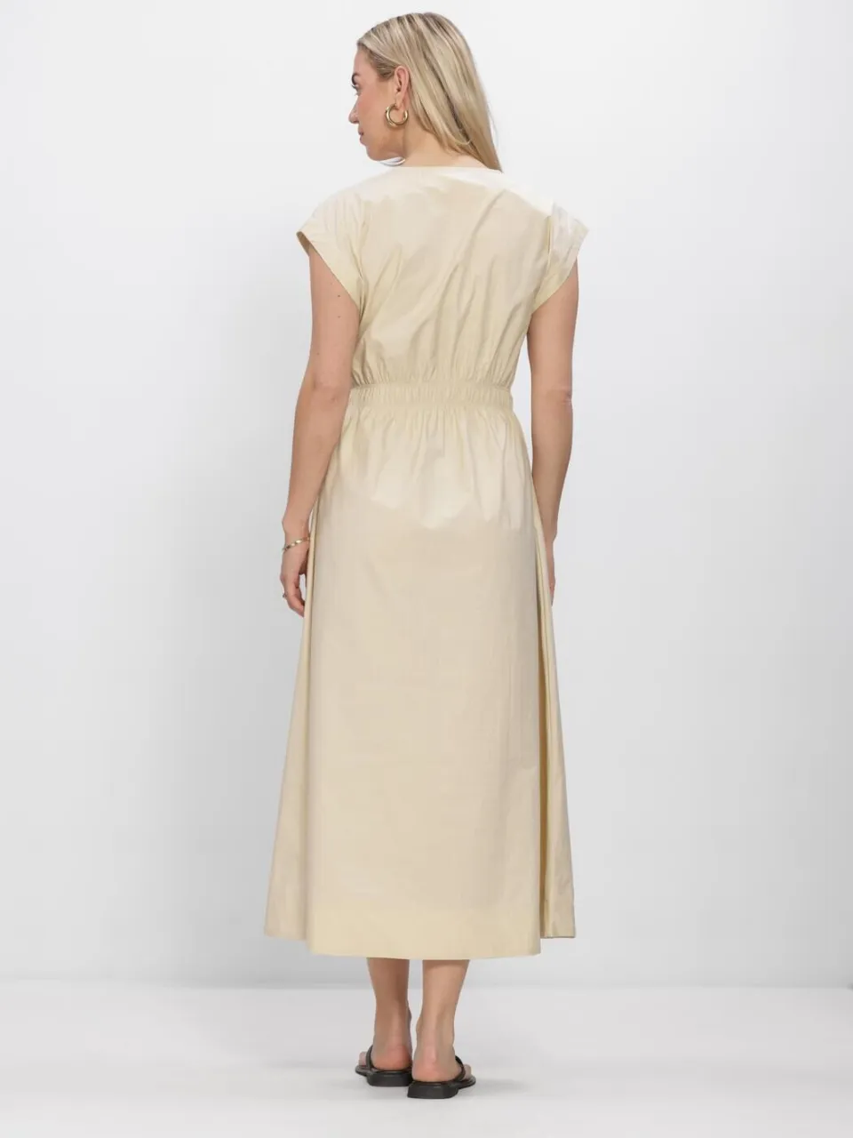 MSCH Copenhagen Dames Jurken Mschwiliane Sl Dress - Creme, foto 3