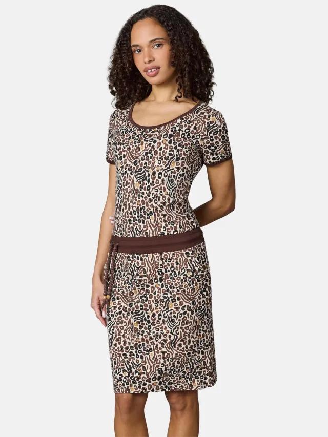 Ragwear Dames zomerjurk Bruin