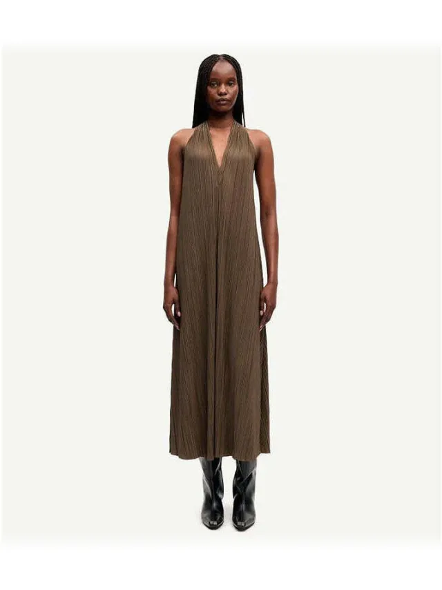 Samsøe Samsøe Jurk SAMSØE SAMSØE Samsoe Sacille Dress Brown Bruin