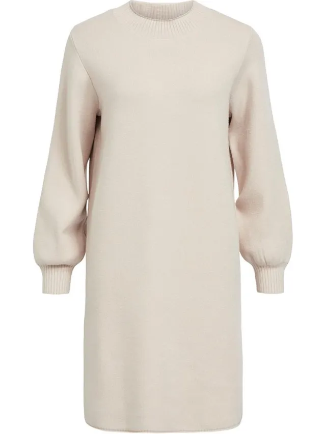 OBJECT COLLECTORS ITEM Object Reynard Midi-jurk Met Lange Mouwen Beige XS Vrouw Silver Gray